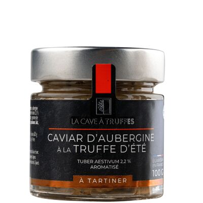 Caviar d'aubergine saveur truffe