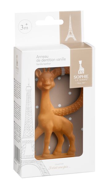 Anneau de dentition vanille Sophie la girafe 4