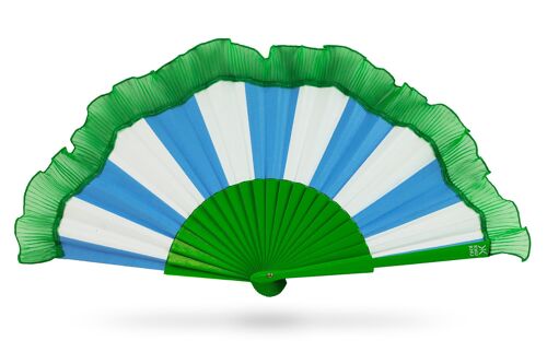 Hand-Fan Amalfi Blue