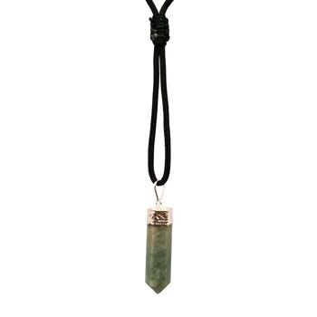 Pendentif Crayon - Amazonite - 25-30mm 2