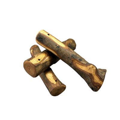Chewing bone RUSTY in 2 sizes to choose from, olive wood