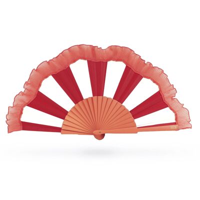 Napoli Red Hand-Fan