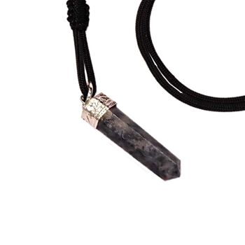 Pendentif Crayon - Sodalite - 25-30mm 3