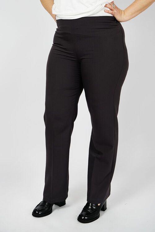 Pantalon coupe droite - NILOVA GRIS