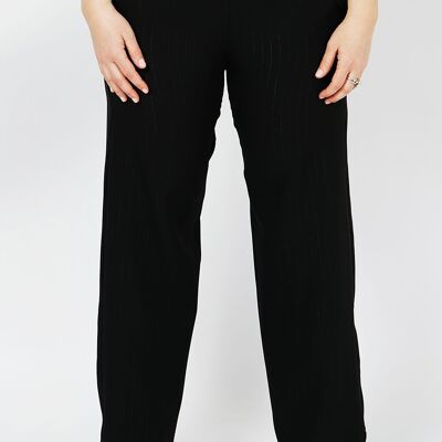 Pantalón traje elástico - NIPLYO NEGRO