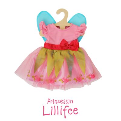 Puppenkleid "Prinzessin Lillifee" mit pinker Schleife, Gr. 28-35 cm