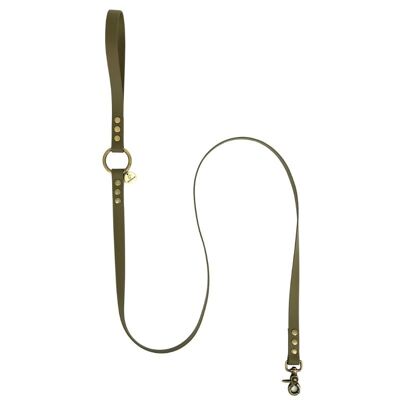 HANDLE LEASH FOR BIOTHANE DOG - OLIVE