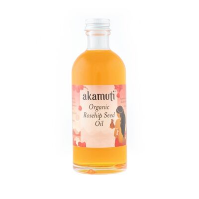 Akamuti Huile de Graine de Rose Musquée Bio 100ml