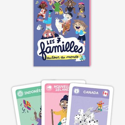 NEW ! The game of 7 families - From 3 years old - Les Mini Mondes