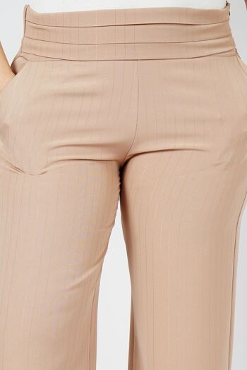 Pantalon de tailleur stretch- NIPLYO NUDE 3