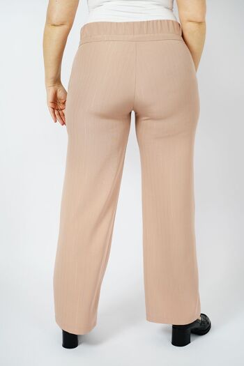 Pantalon de tailleur stretch- NIPLYO NUDE 4
