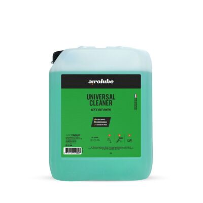 Airolube Universal Cleaner 5L - Spray detergente detergente a base vegetale per superfici verniciate di auto, bici, bici e altro ancora.