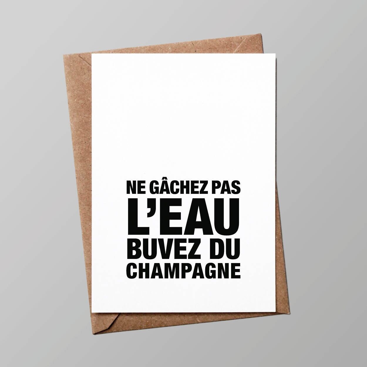 Carte "Happy hour" : ecolo dans l'âme  (avec enveloppe)