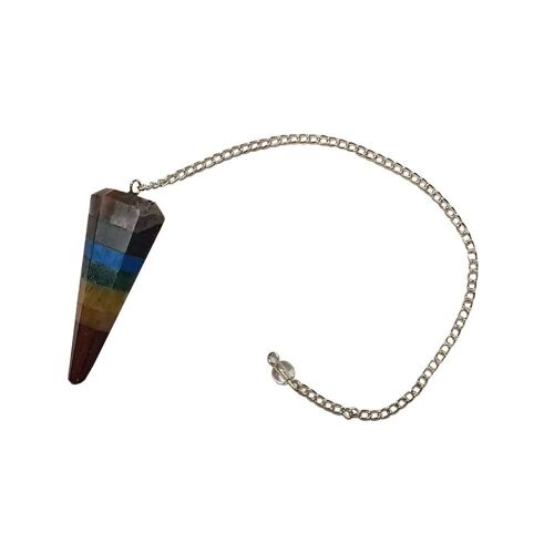 Pendulum with Chain - 7 Chakra Bonded