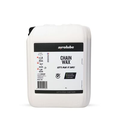 Airolube Chain Wax 5L - Cire de chaîne à base de plantes pour lubrifier les chaînes de vélo