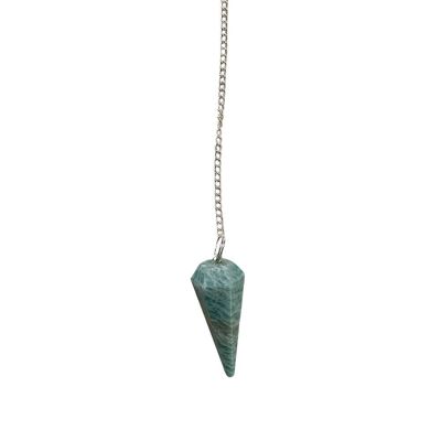 Pendulum with Chain - Amazonite