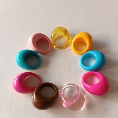 COLORED RINGS - HANDMADE IN ITALY WITH LOVE/Emanuela Salatino