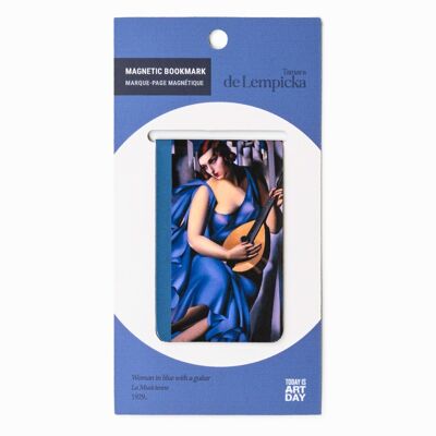 Tamara de Lempicka – Sammlung „Frauen in der Kunst“ – Magnetisches Lesezeichen