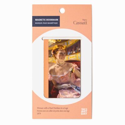 Mary Cassatt - Colección Mujeres en el Arte - Marcapáginas magnético
