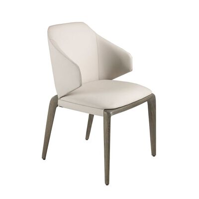 Silla polipiel crema modelo 5123