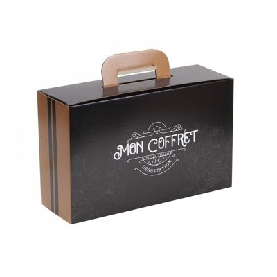 Black FSC cardboard case My tasting box