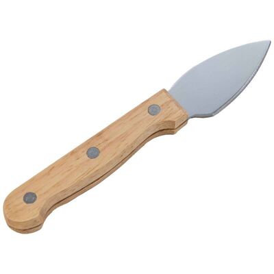 Eleganter Streuer aus Metall und Holz, 16,5 cm