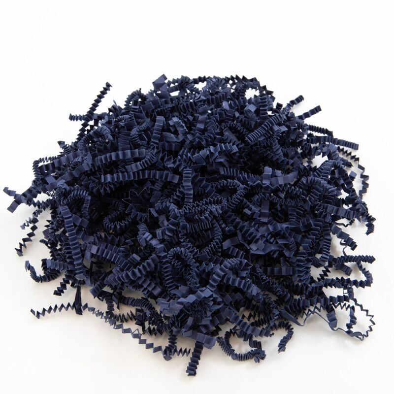 Riccioli di carta colorata blu navy per 10 kg