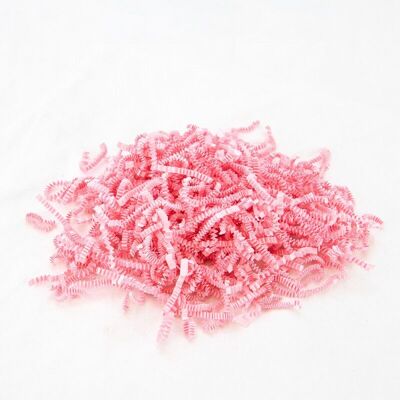 Riccioli di carta di colore rosa chiaro per 10 kg