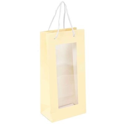 Cardboard bag for 2 bottles and window Fresh Beer 16.5x10x35cm