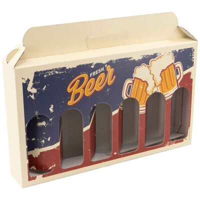 Fresh Beer rectangular cardboard box 43x7x25cm