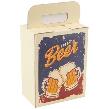 Coffret Carton Fresh Beer Long Neck 19x12x25 cm 3