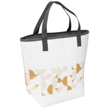 Sac cabas isotherme blanc Eclat d'Or 41x17x34 cm 1