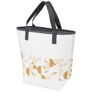 Sac cabas isotherme blanc Eclat d'Or 41x17x34 cm 2