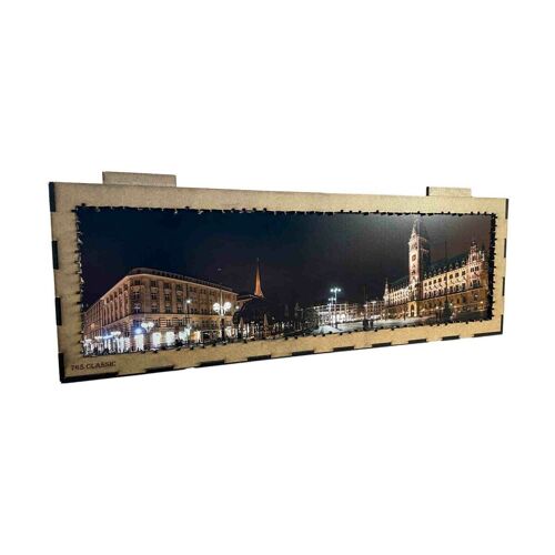 elbPUZZLE No. 35 - Rathausmarkt (Classic) 765 Teile Classic - Das perfekte Puzzle für Hamburg-Fans