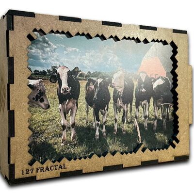 elbPUZZLE No. 30 - Mondes animaux : Vaches (Fractale)