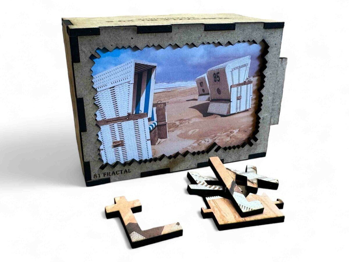 elbPUZZLE No.29 - Beach Chairs (Fractal)