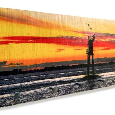 Portachiavi - tramonto (24x12 cm)