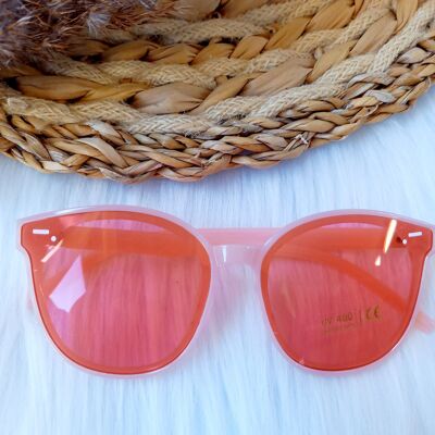 Lunettes de soleil enfant Diva rose