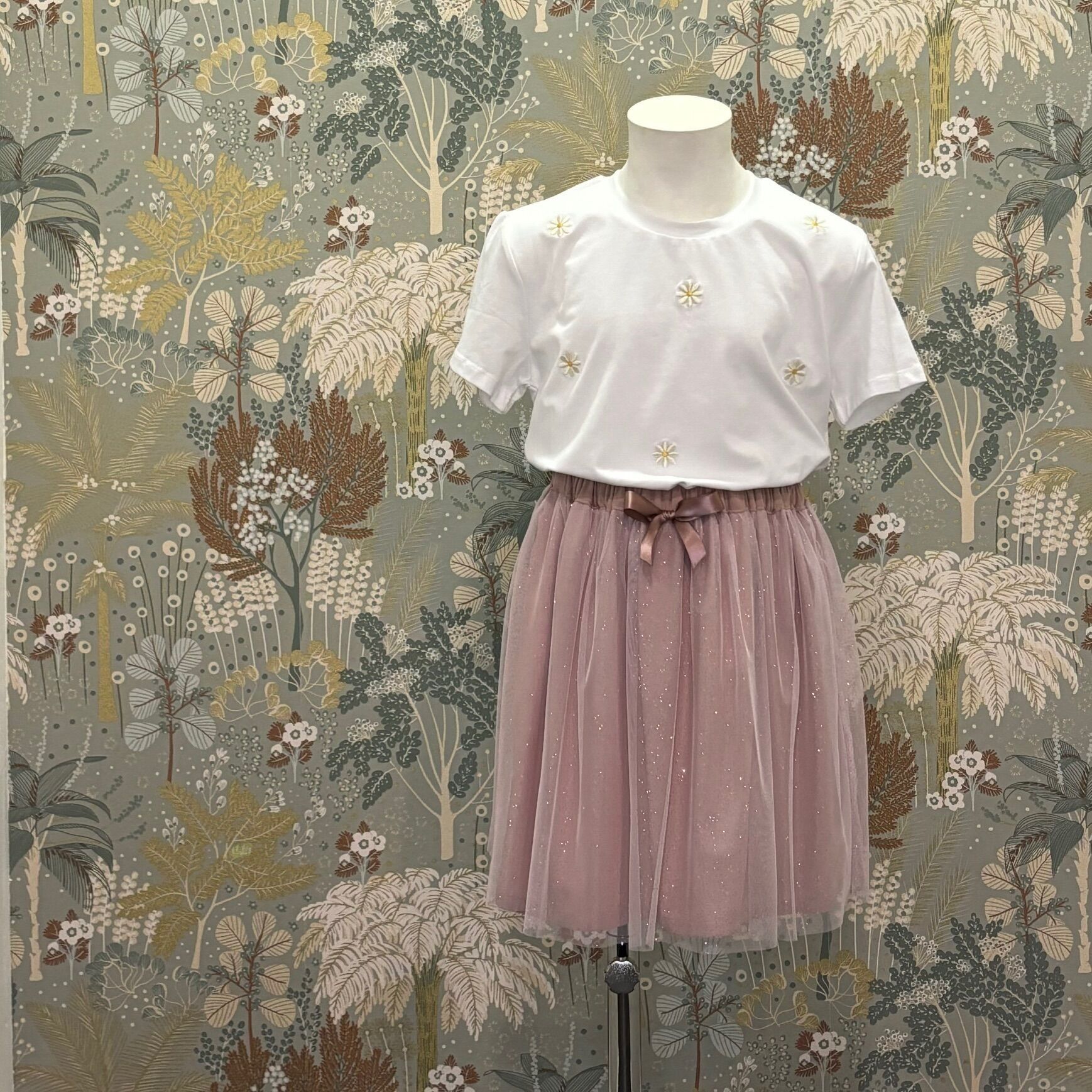 Tutù da bambina rosa cipria