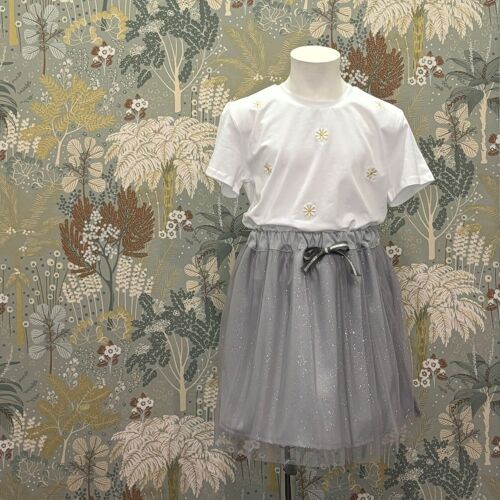 Tutu fille gris perle