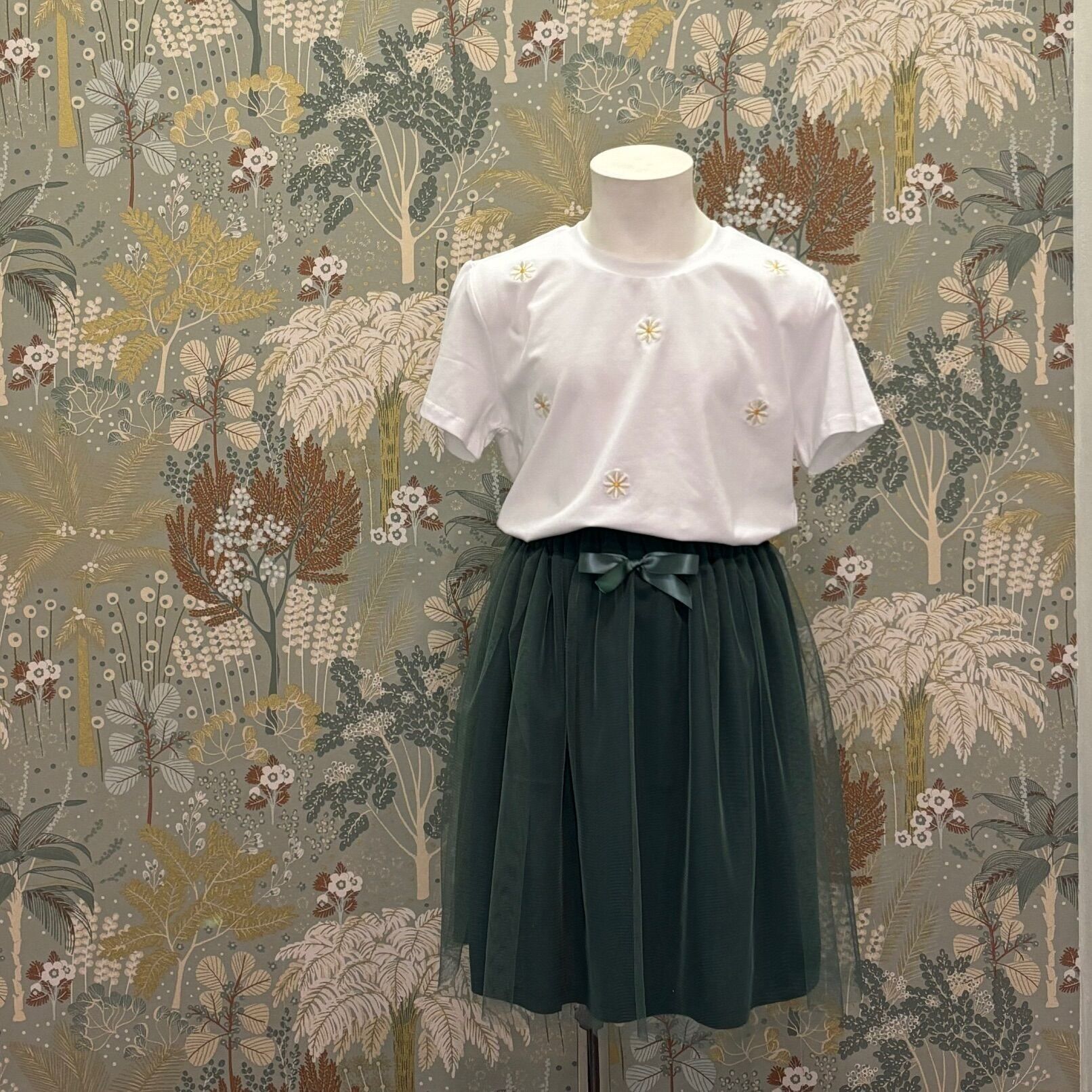 Tutù della ragazza salvia