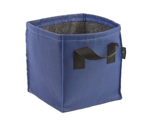 ODYSAC® Pots carré en batyline - Bleu 11L