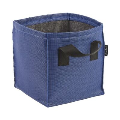 ODYSAC® Pots carré en batyline - Bleu 11L