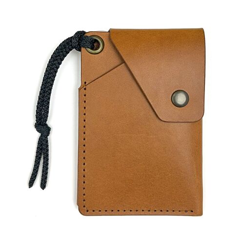 Minimalist Leather Wallet Savanna – Light brown