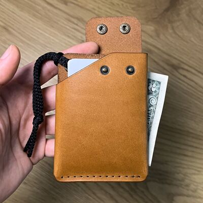 Leather wallet Charisma – Light brown