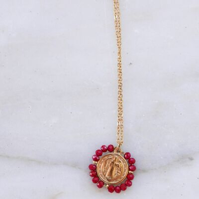 Santo Necklace - Red