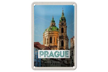 Plaque en tôle voyage 12x18cm Prague St. Décoration de l'église Saint-Nicolas Kostel 1