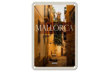 Panneau de voyage en étain 12x18cm, panneau de la vieille ville de Majorque, espagne, Palmas 1