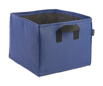 ODYSAC® Pots carré en batyline - Bleu 40L 1
