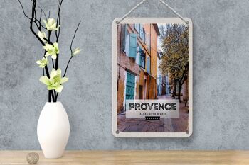 Plaque en tôle voyage 12x18cm décoration Provence Alpes-Côte d'Azur France 4